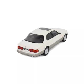 Lexus LS 400 Diamond White Pearl 051 1992 OttO mobile 1:18 Resinemodell (Türen, Motorhaube... nicht zu öffnen!)